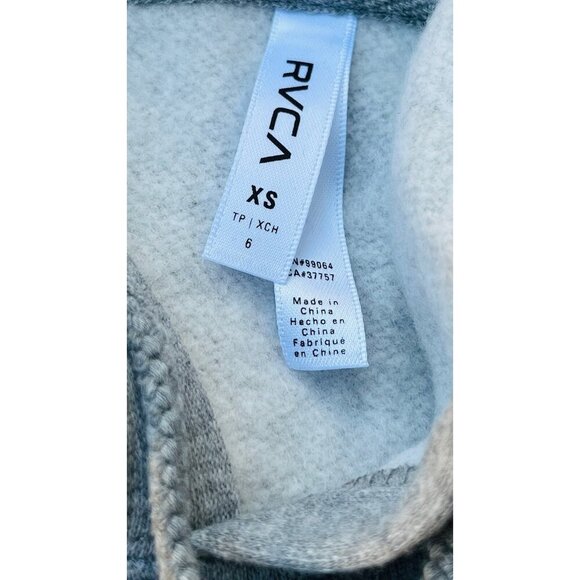 RVCA Women Swerve Hoodie Size XS Authentic Heather AVJSF00259 - Picture 7 of 11